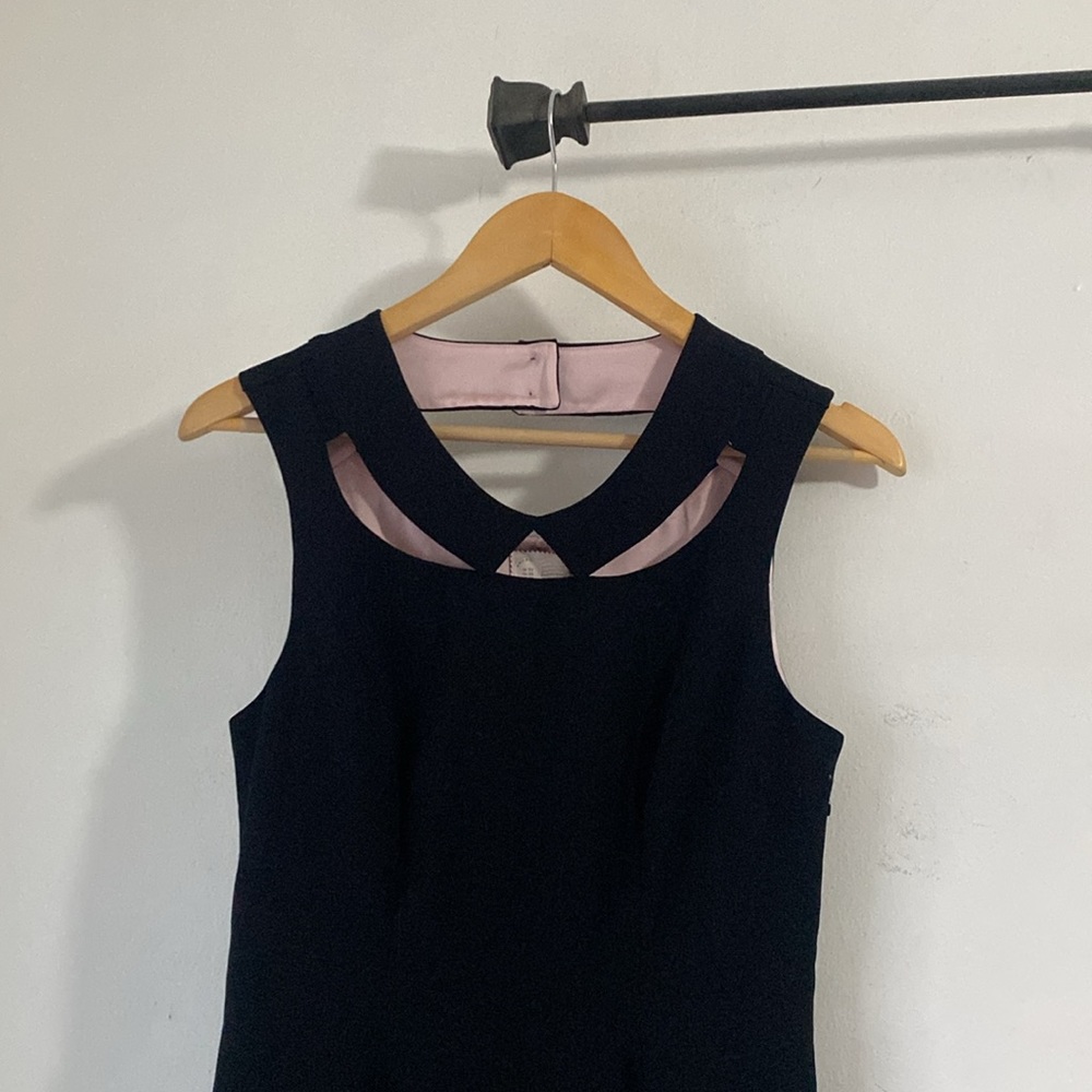 NWT Anthro Postmark 4 Black Dress - Picture 4 of 13